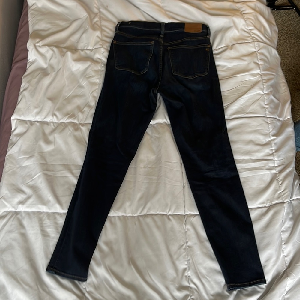 Madewell 9” high rise skinny jeans size 28